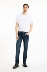 Calça Sprouting Slim Lav.Escuro C/ Used