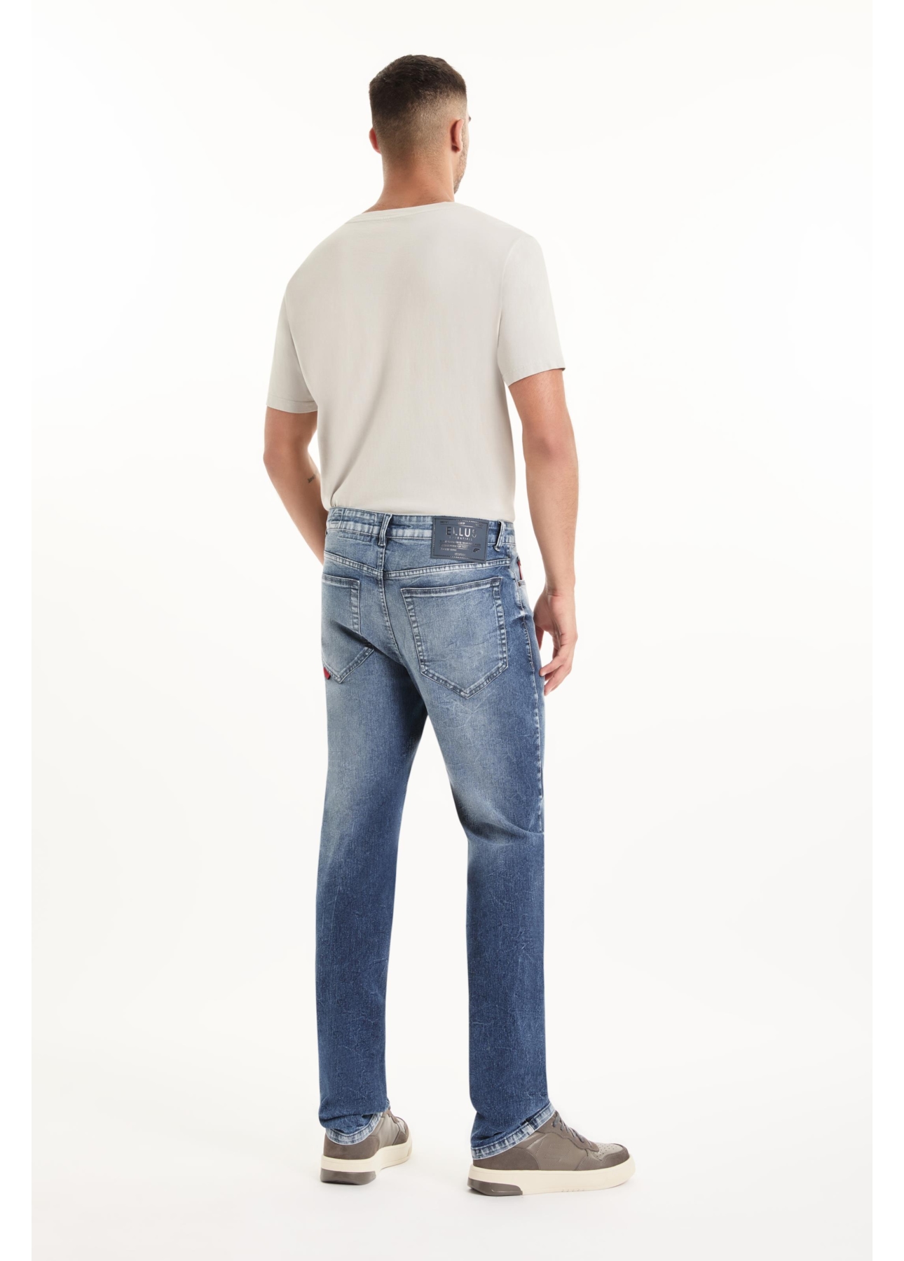 Calça Sprouting Slim Lav. Medio