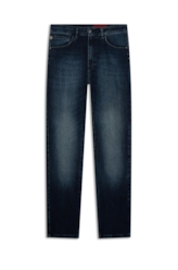 Calça Sprouting Straight Ellus Lav.Escuro C/ Jato