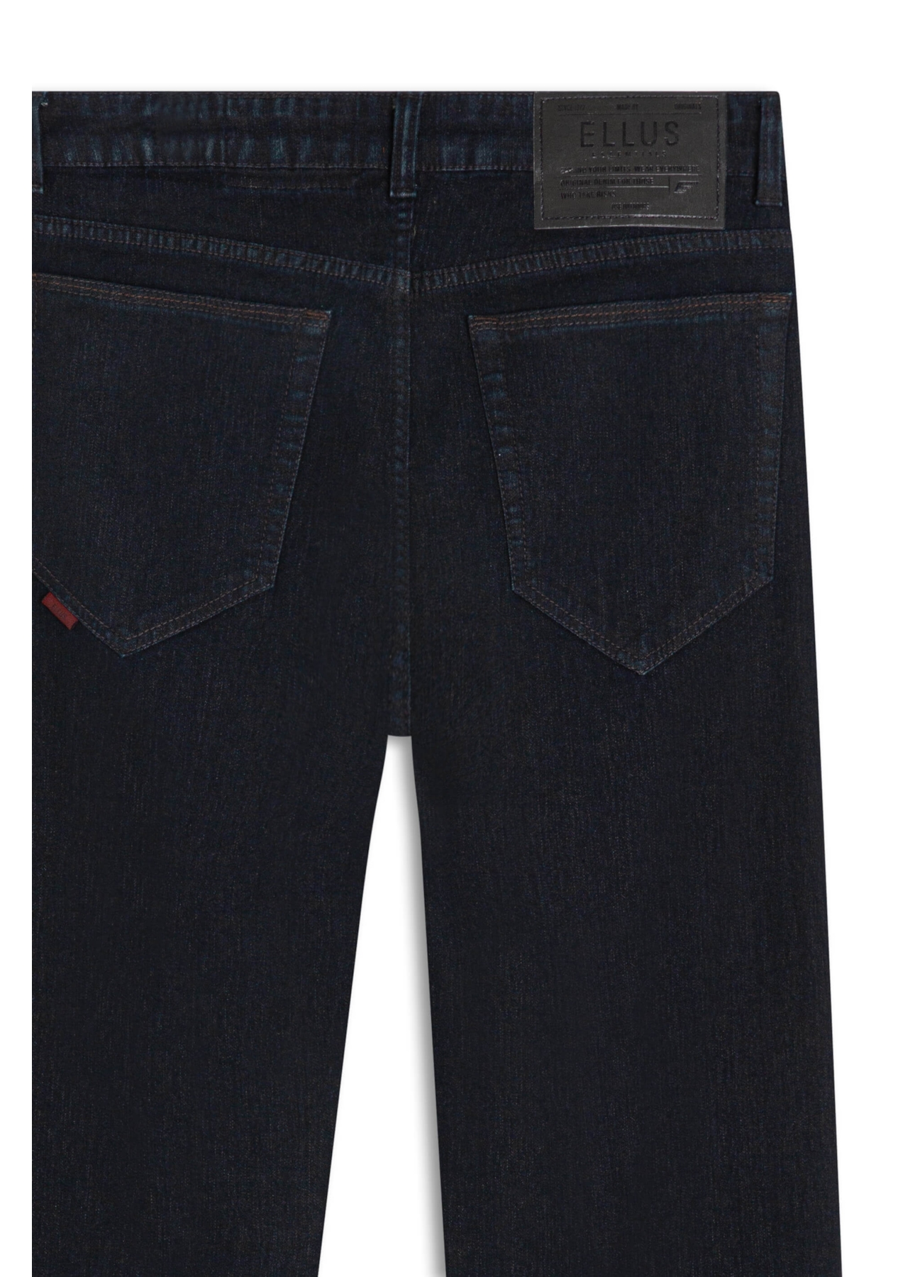 Calça Sprouting Straight Ellus Lav.Escuro C/ Jato
