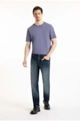 Calça Sprouting Straight Ellus Lav. Escuro Iii