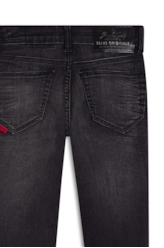 Calca Storm Elastic Hiper Skinny Lav.Black C/ 3d