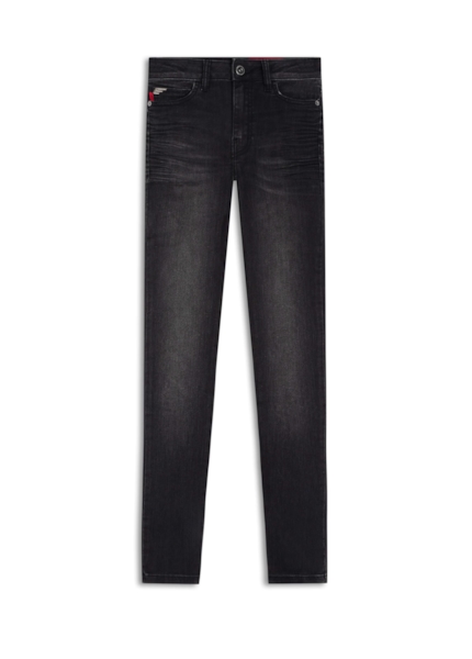 Calca Storm Elastic Hiper Skinny Lav.Black C/ 3d