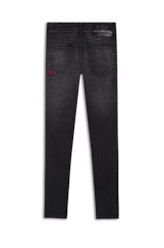 Calca Storm Elastic Hiper Skinny Lav.Black C/ 3d