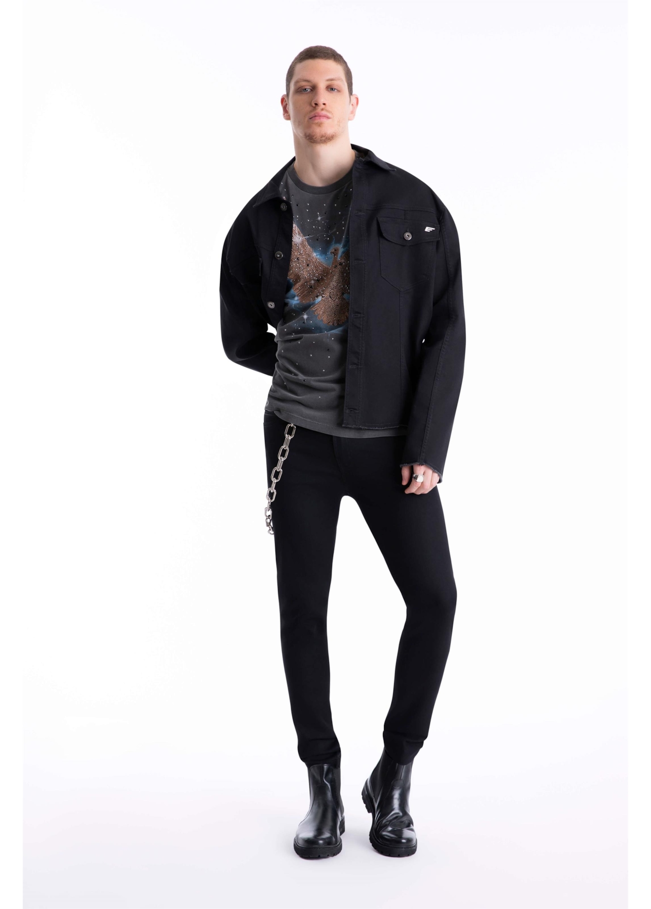 Calça Storm Elastic Skinny 35 Amaciado