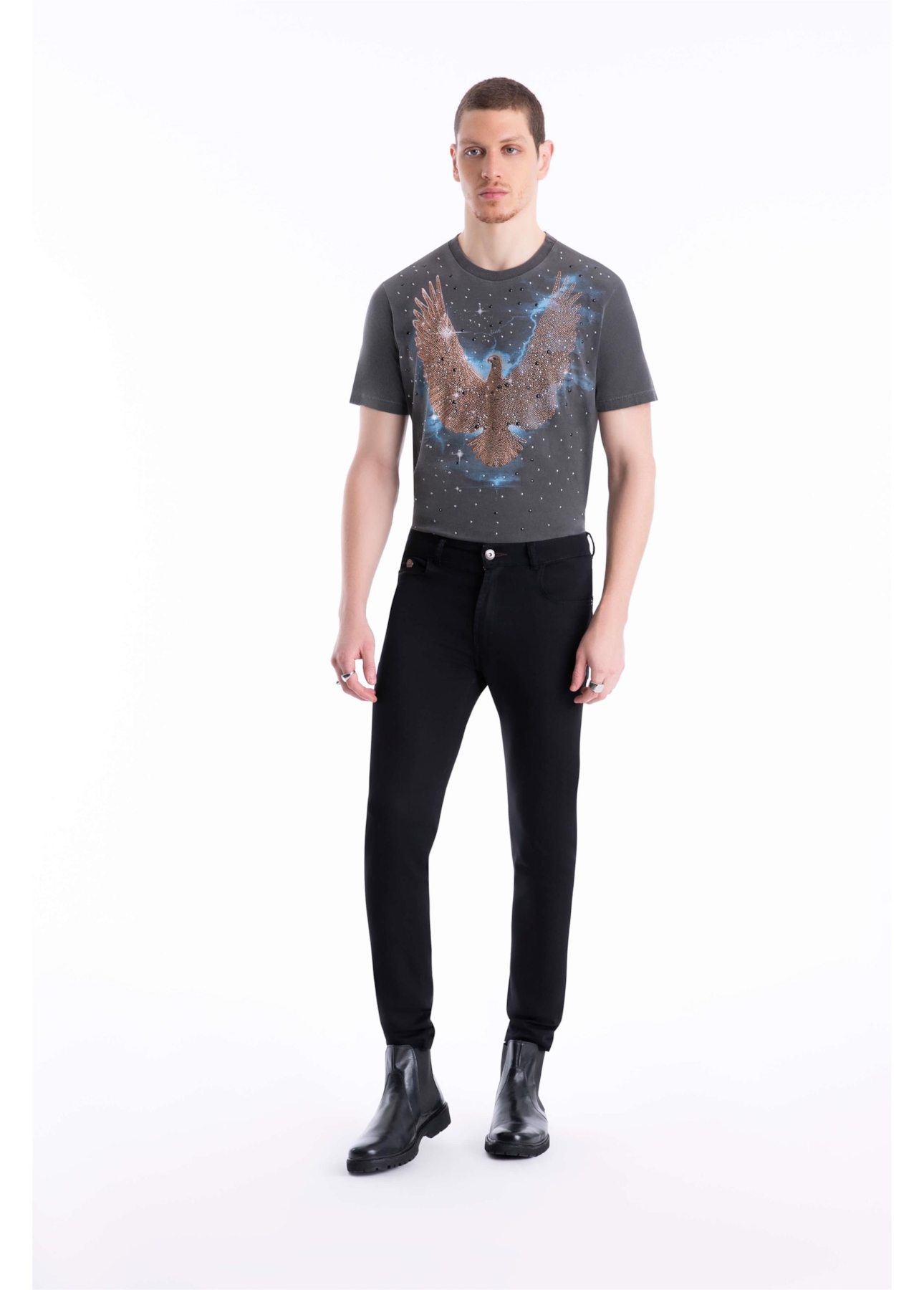 Calça Storm Elastic Skinny 35 Amaciado