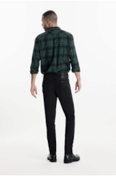 Calça Storm Elastic Straight 145 Lav. Escuro C/ Lixado