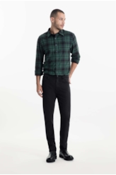 Calça Storm Elastic Straight 145 Lav. Escuro C/ Lixado