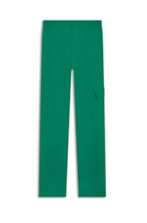 Calça Straight Cargo Verde Bandeira