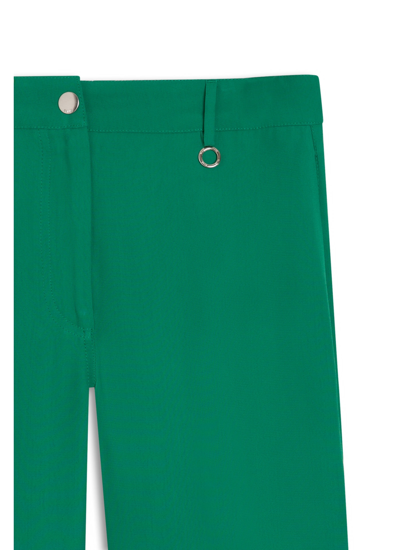 Calça Straight Cargo Verde Bandeira