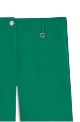 Calça Straight Cargo Verde Bandeira