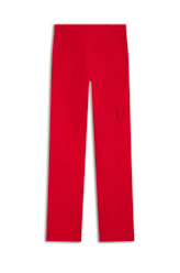 Calça Straight Cargo Vermelho