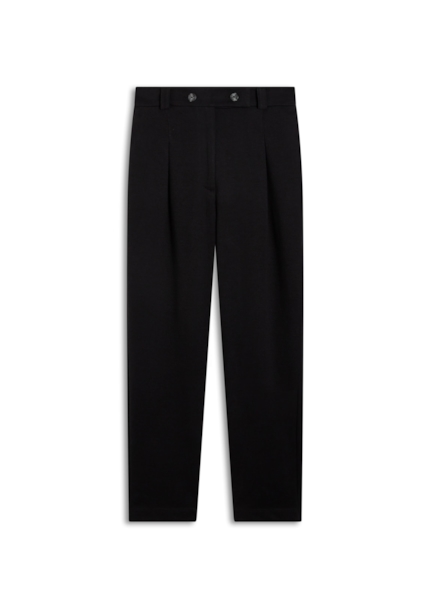 Calça Suedine Double Button Preto