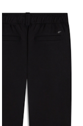 Calça Suedine Double Button Preto