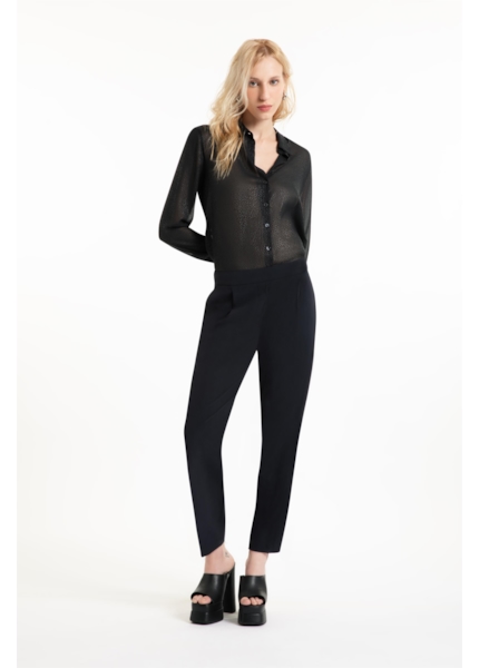 Calça Tailoring Carrot Dark Navy