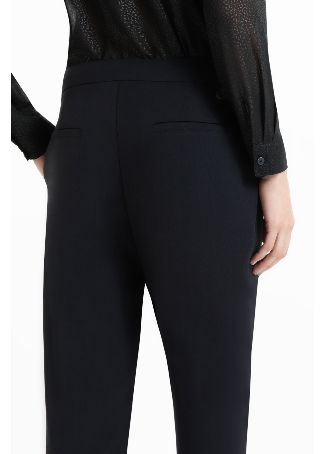 Calça Tailoring Carrot Dark Navy