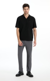 Calça Tailoring Slim Pants Cinza