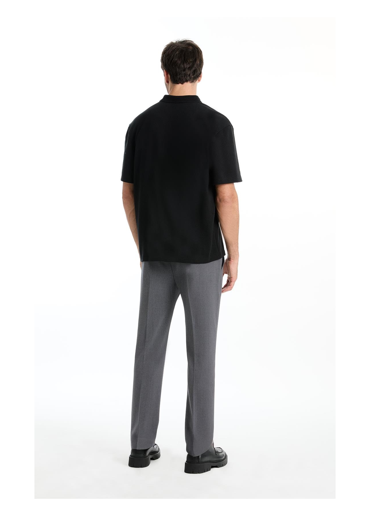 Calça Tailoring Slim Pants Cinza