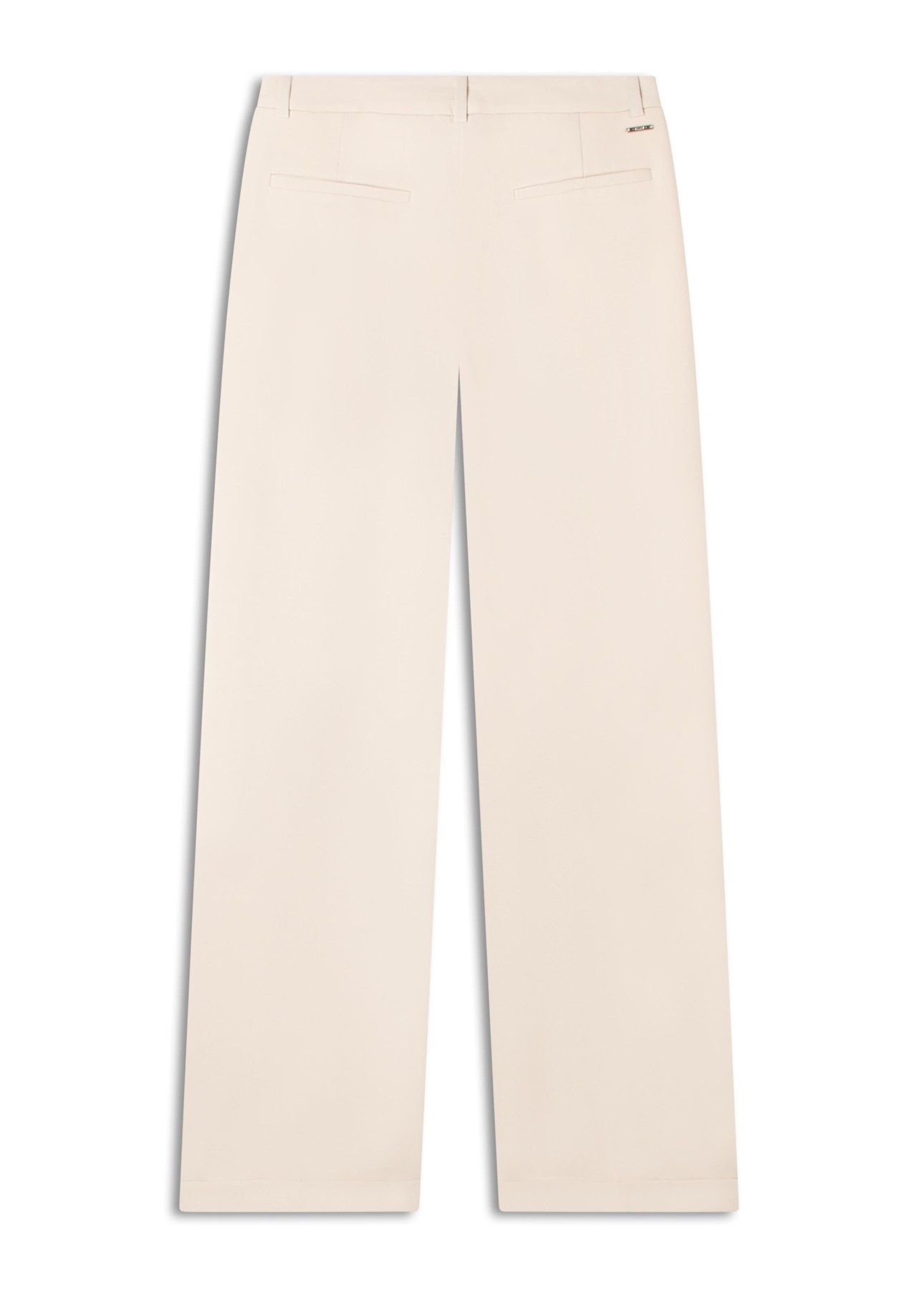 Calça Tailoring Straight Barra Italiana Areia