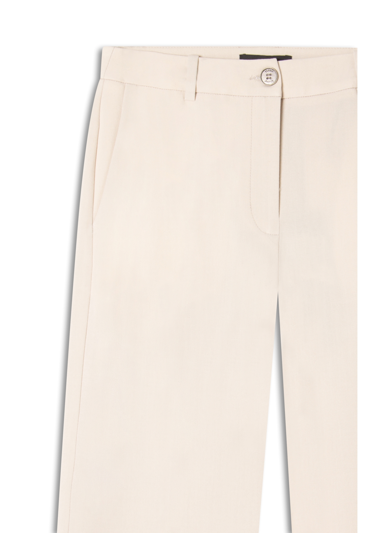 Calça Tailoring Straight Barra Italiana Areia