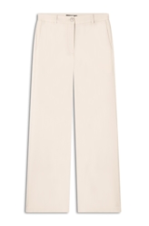 Calça Tailoring Straight Barra Italiana Areia