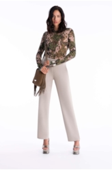 Calça Tailoring Straight Bege