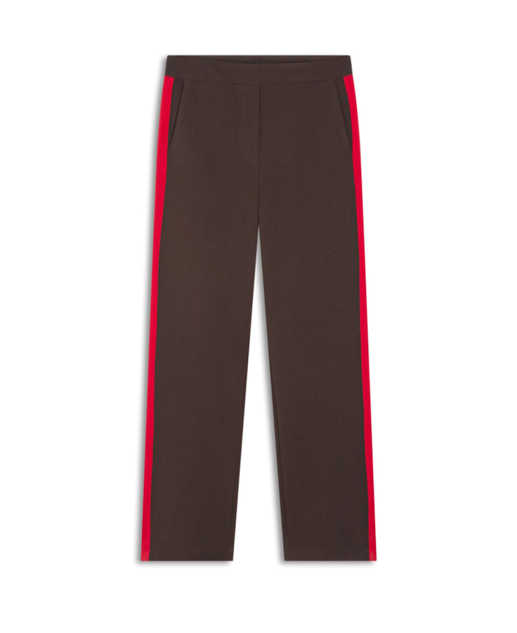 Calça Tailoring Straight Ellus Marrom