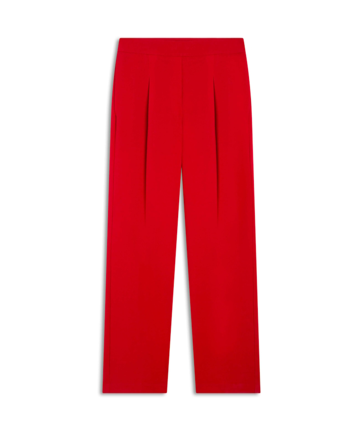 Calça Tailoring Straight Vermelho