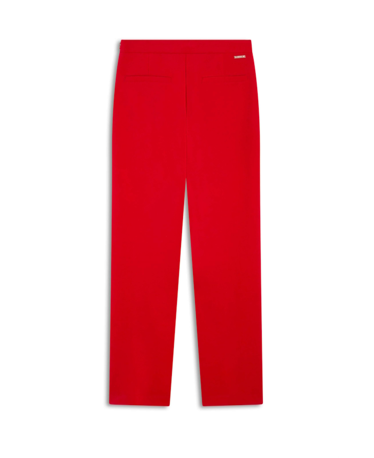 Calça Tailoring Straight Vermelho