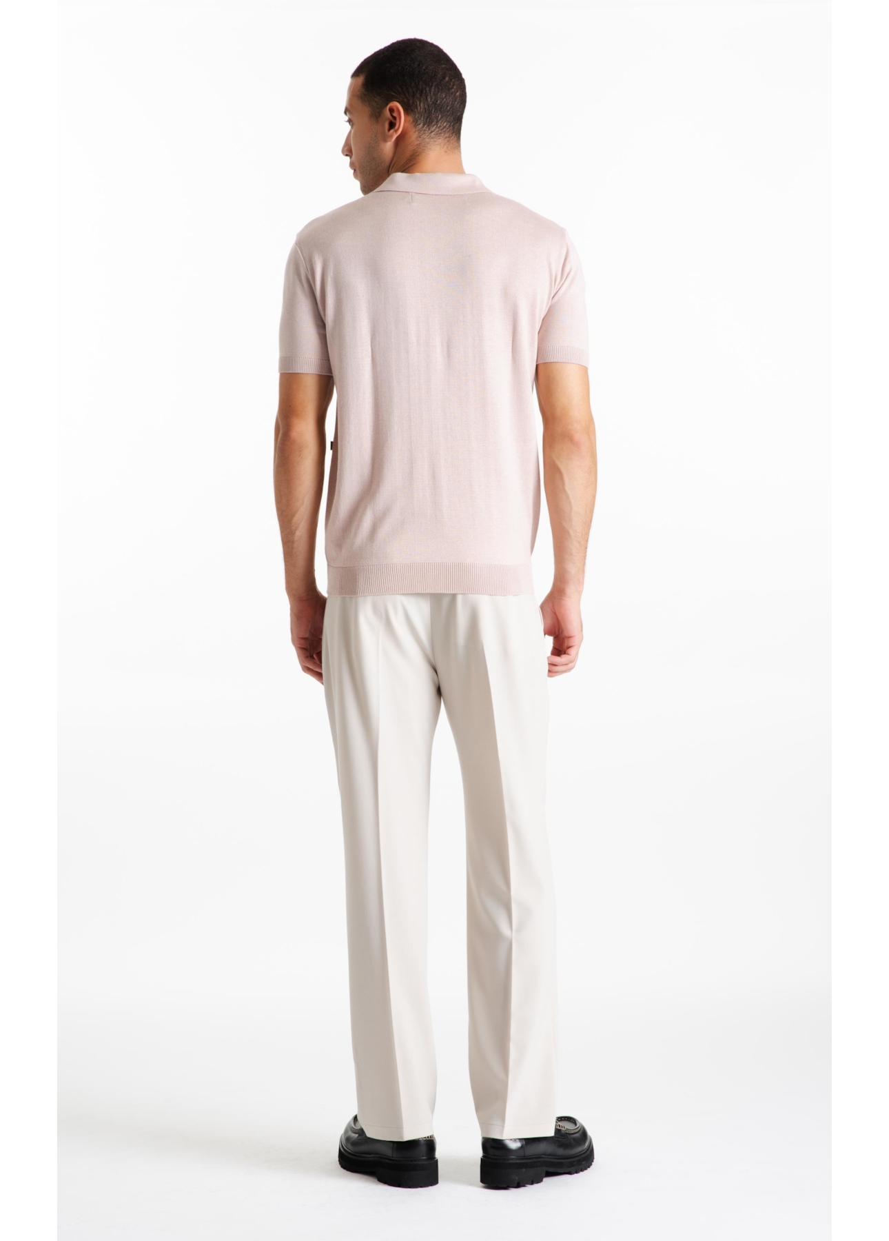 Calça Tailoring Trapezio b Faca Areia
