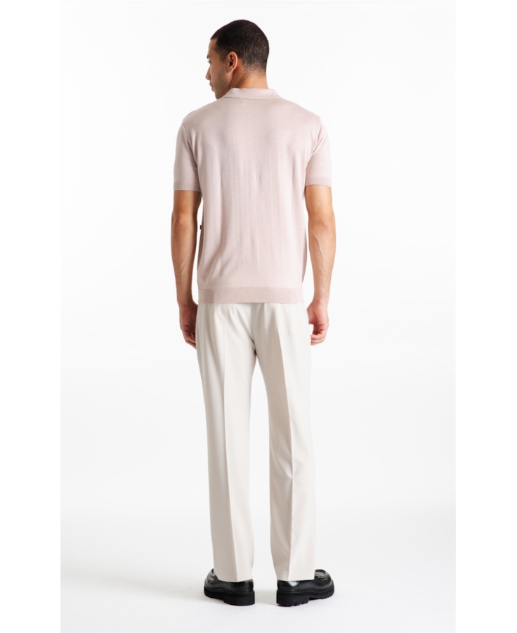 Calça Tailoring Trapezio b Faca Areia