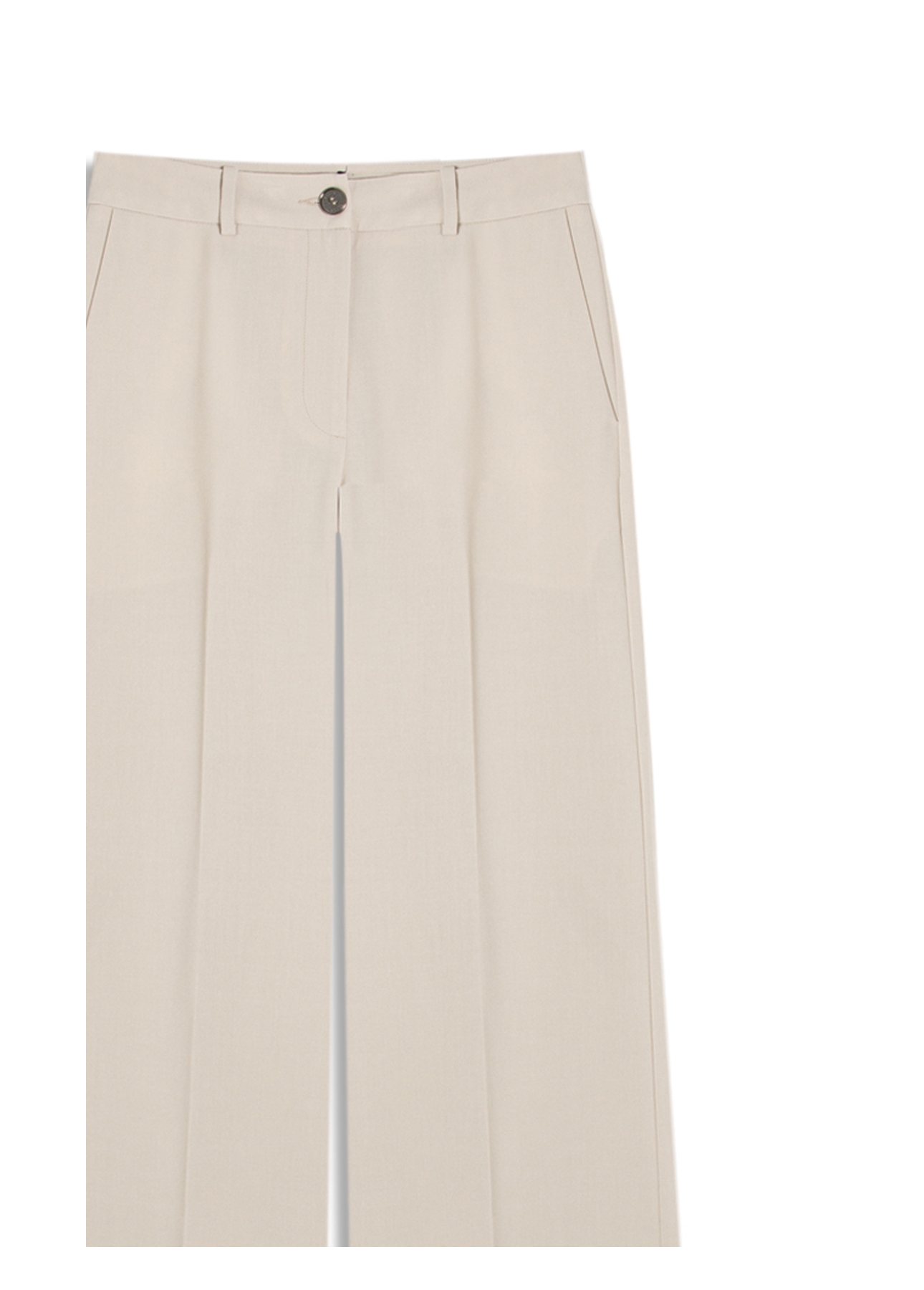 Calça Tailoring Wideleg B. Faca Areia