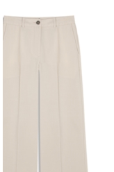 Calça Tailoring Wideleg B. Faca Areia