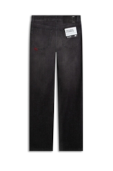 Calça Techno Black Reta Lav.Black C/ Grampos