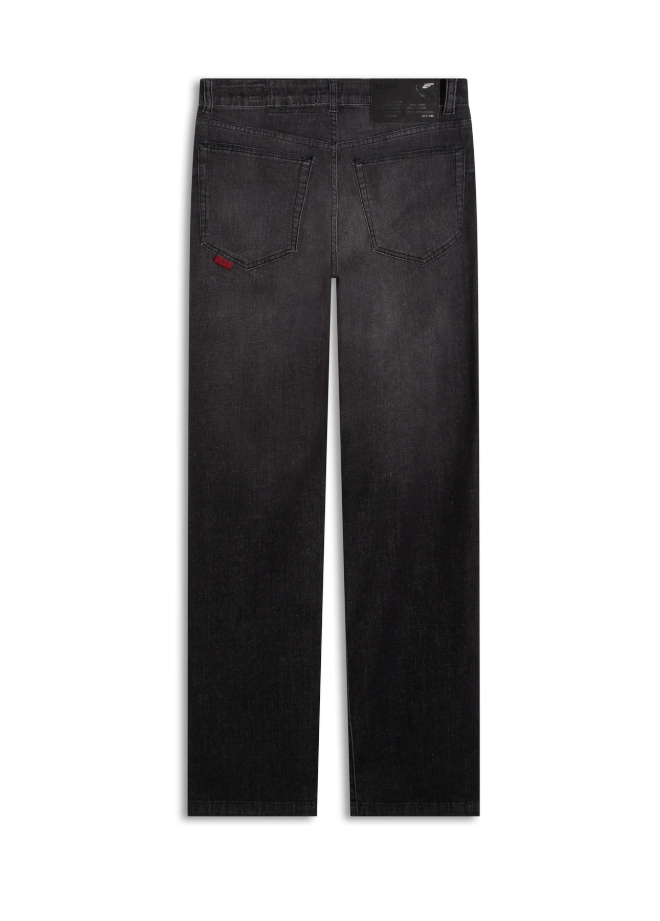 Calça Techno Black Reta Lav.Black C/ Grampos