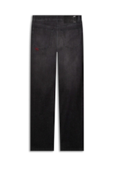 Calça Techno Black Reta Lav.Black C/ Grampos