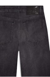 Calça Techno Black Reta Lav.Black C/ Grampos