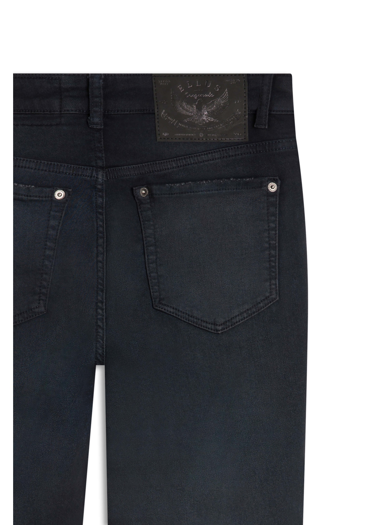 Calça Techno Fleece Dark Skinny Lav.Escuro C/ Jato