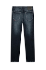 Calça Techno Joggin Indigo Slim 1852 Lav.Escuro c Tie Dye