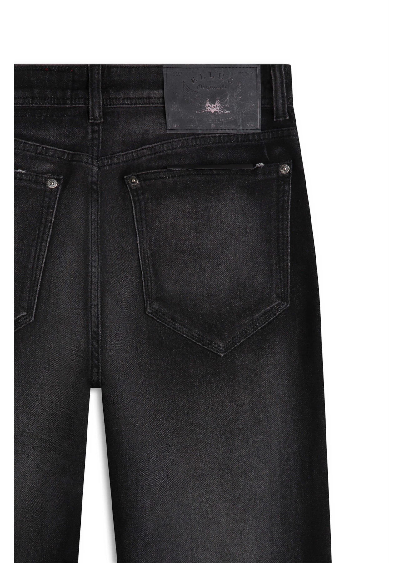 Calça Techno Jogging Black Straight 2044-Lav.Black C/ Luva