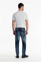 Calca Techno Jogging Indigo Skinny 1341 Lav.Escuro C/Used