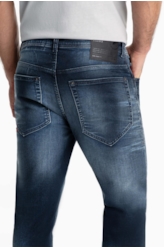 Calca Techno Jogging Indigo Skinny 1341 Lav.Escuro C/Used