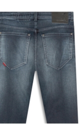 Calca Techno Jogging Indigo Skinny 1341 Lav.Escuro C/Used