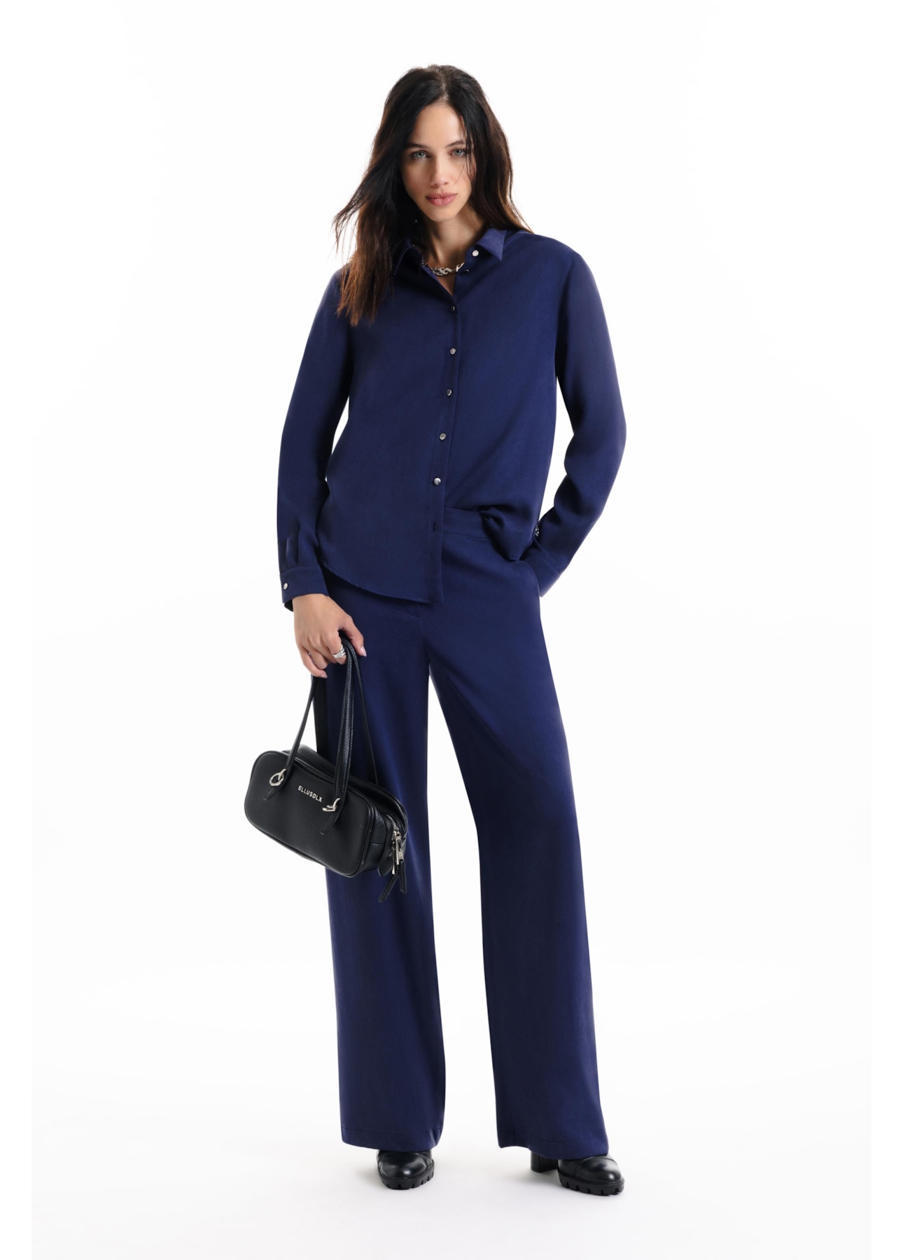 Calça Tencel Patheph Purple Blue