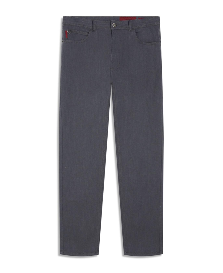 Calça Thunder Color Slim Cinza Medio