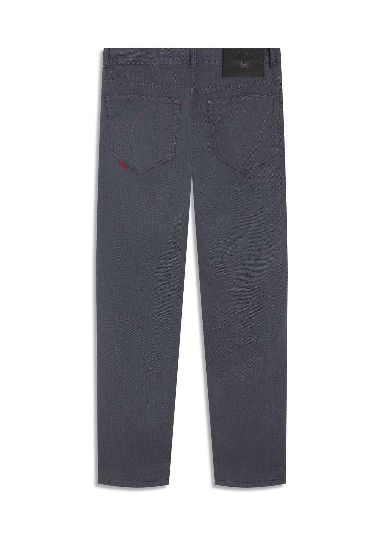 Calça Thunder Color Slim Cinza Medio