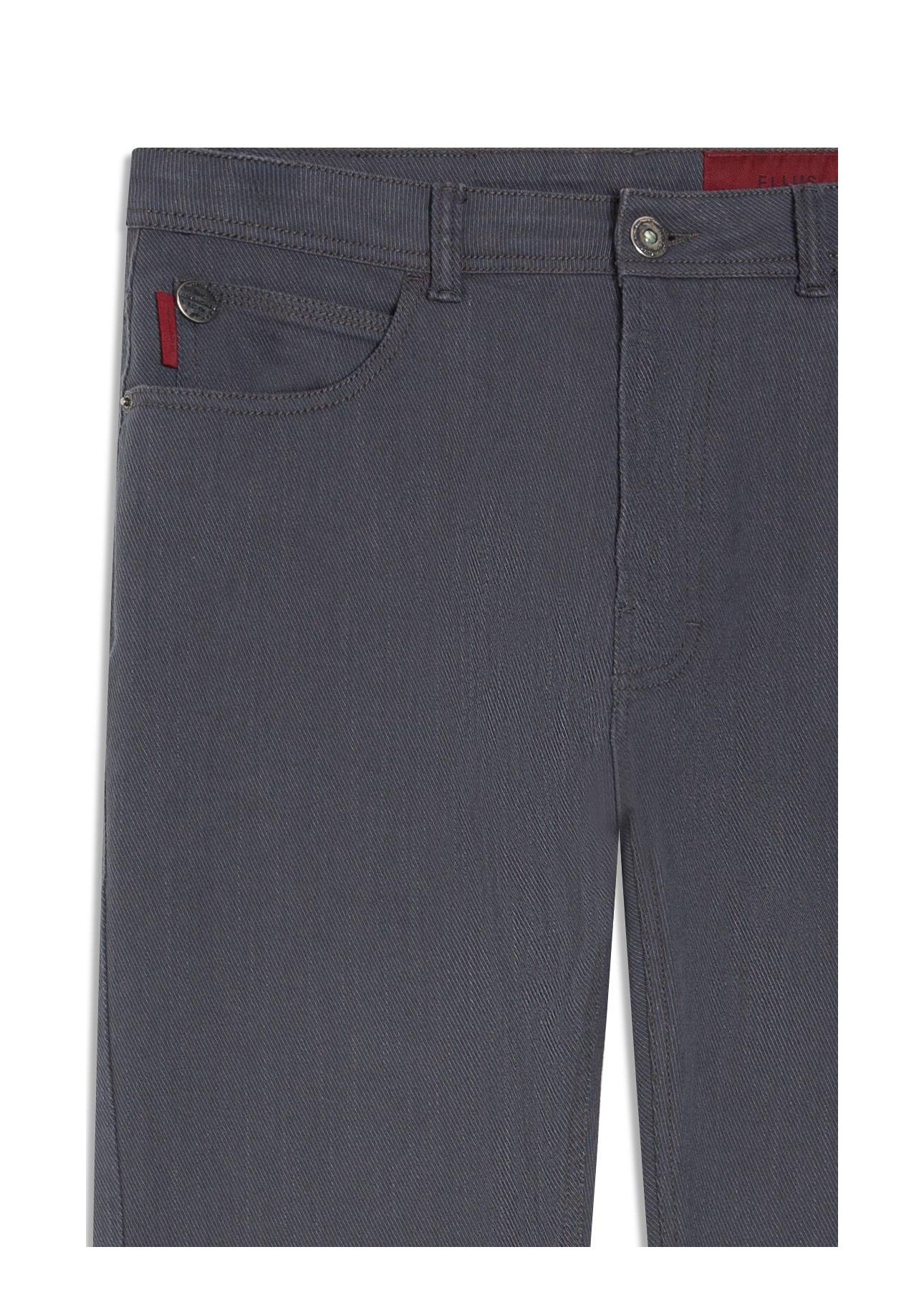 Calça Thunder Color Slim Cinza Medio