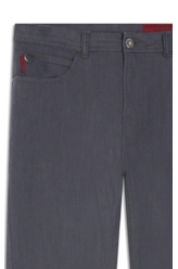 Calça Thunder Color Slim Cinza Medio
