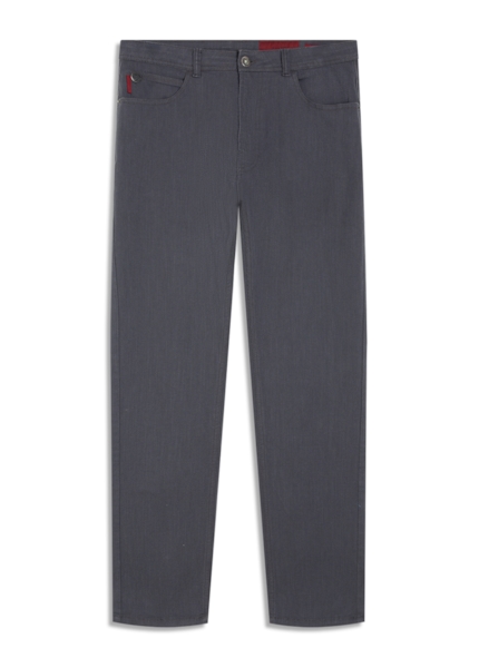 Calça Thunder Color Slim Cinza Medio