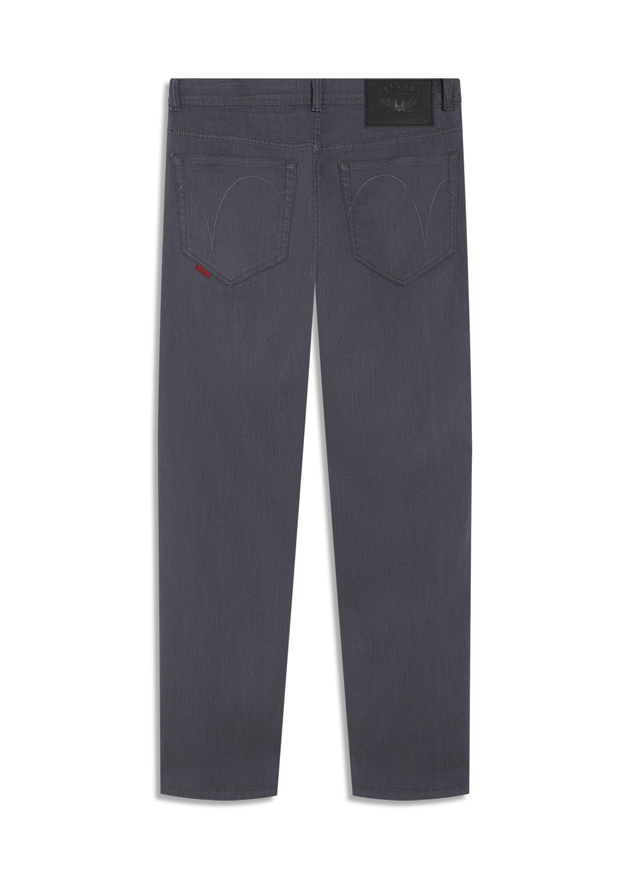 Calça Thunder Color Slim Cinza Medio